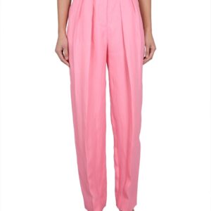 Explore the authentic stella mccartney women's CARROT FIT PANTS in Pink