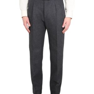 Elevate your look with the Gucci men's CASHMERE PANTS in Grey