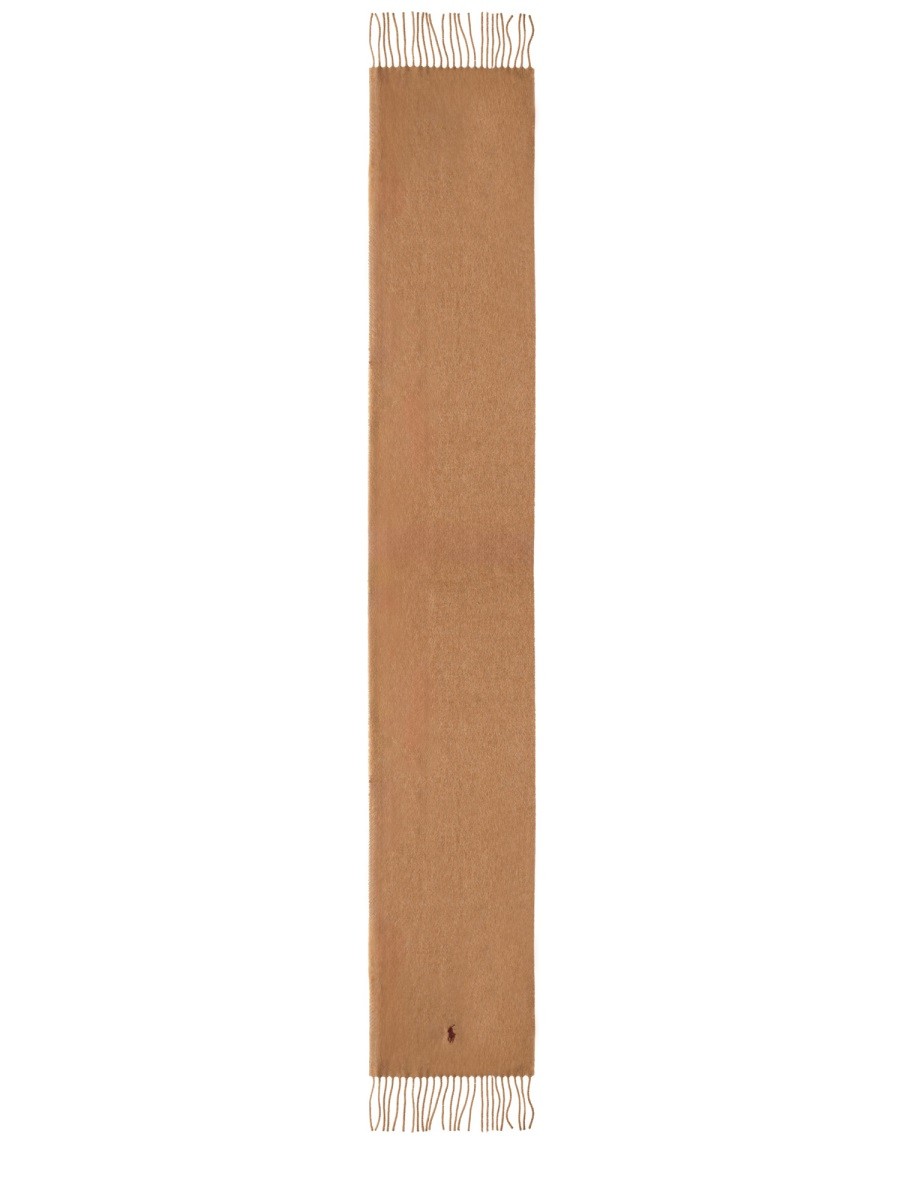 Refresh your wardrobe with the Polo Ralph Lauren men's CASHMERE SCARF in beige