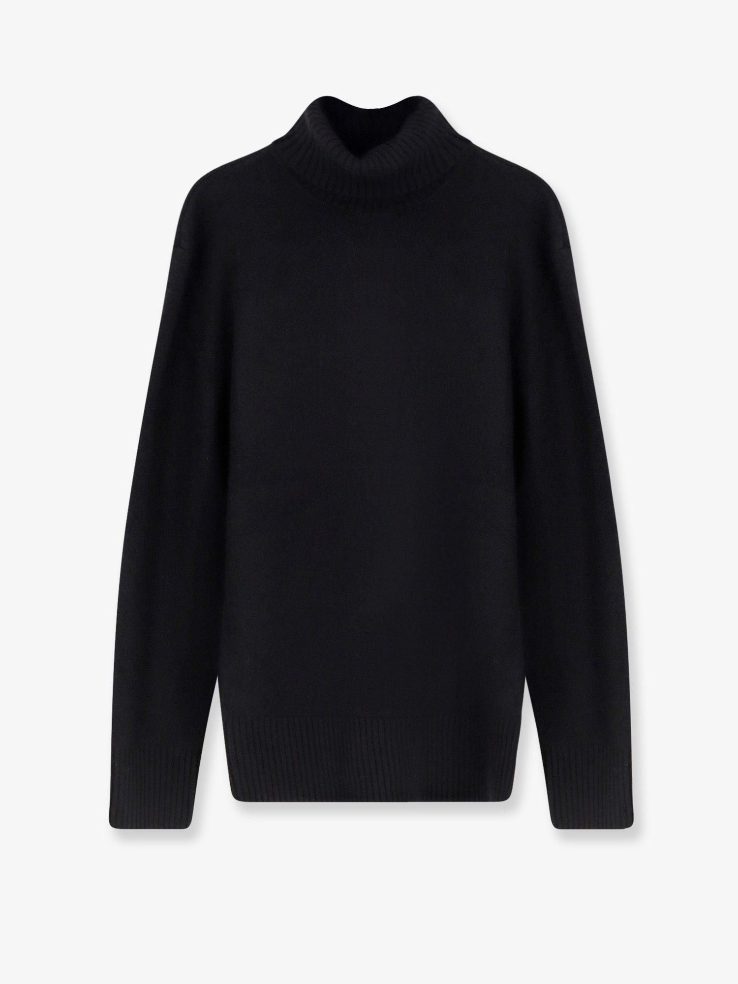 Discover the authentic TOTEME women's Cashmere turtleneck in Black