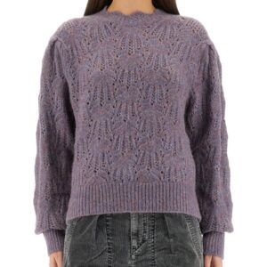 Discover the authentic MARANT ETOILE women's "CELESTINE" SWEATER in Purple