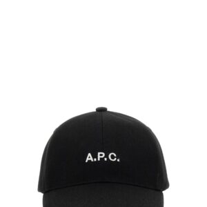 Discover the authentic A.P.C. men's CAPPELLO DA BASEBALL "CHARLIE" in Black