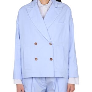 Discover the authentic JEJIA women's CHARLOTTE JACKET in Azure