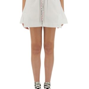 Explore the authentic Vivienne Westwood women's "CHEERLEADER" SKIRT in White