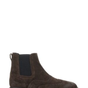 Discover the authentic Hogan men's CHELSEA BOOT in Brown