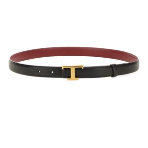 Discover the authentic TOD'S women's CINTURA REVERSIBILE T TIMELESS in Black