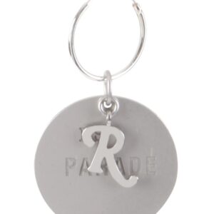 Refresh your wardrobe with the RAF SIMONS men's CIRCLE SINGLE EARRINGS in Silver