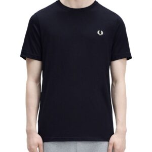 Discover the authentic FRED PERRY men's CLASSIC T-SHIRT in Blue