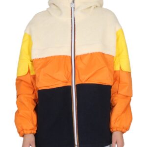 Discover the authentic K-Way men's CLAUMIX SHERPA JACKET in MULTICOLOUR