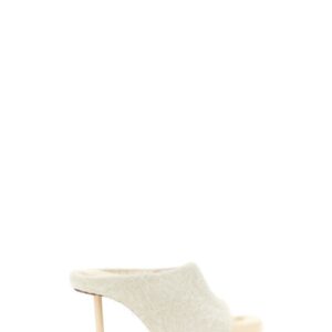Discover the authentic JACQUEMUS women's CLOUD MULES in White