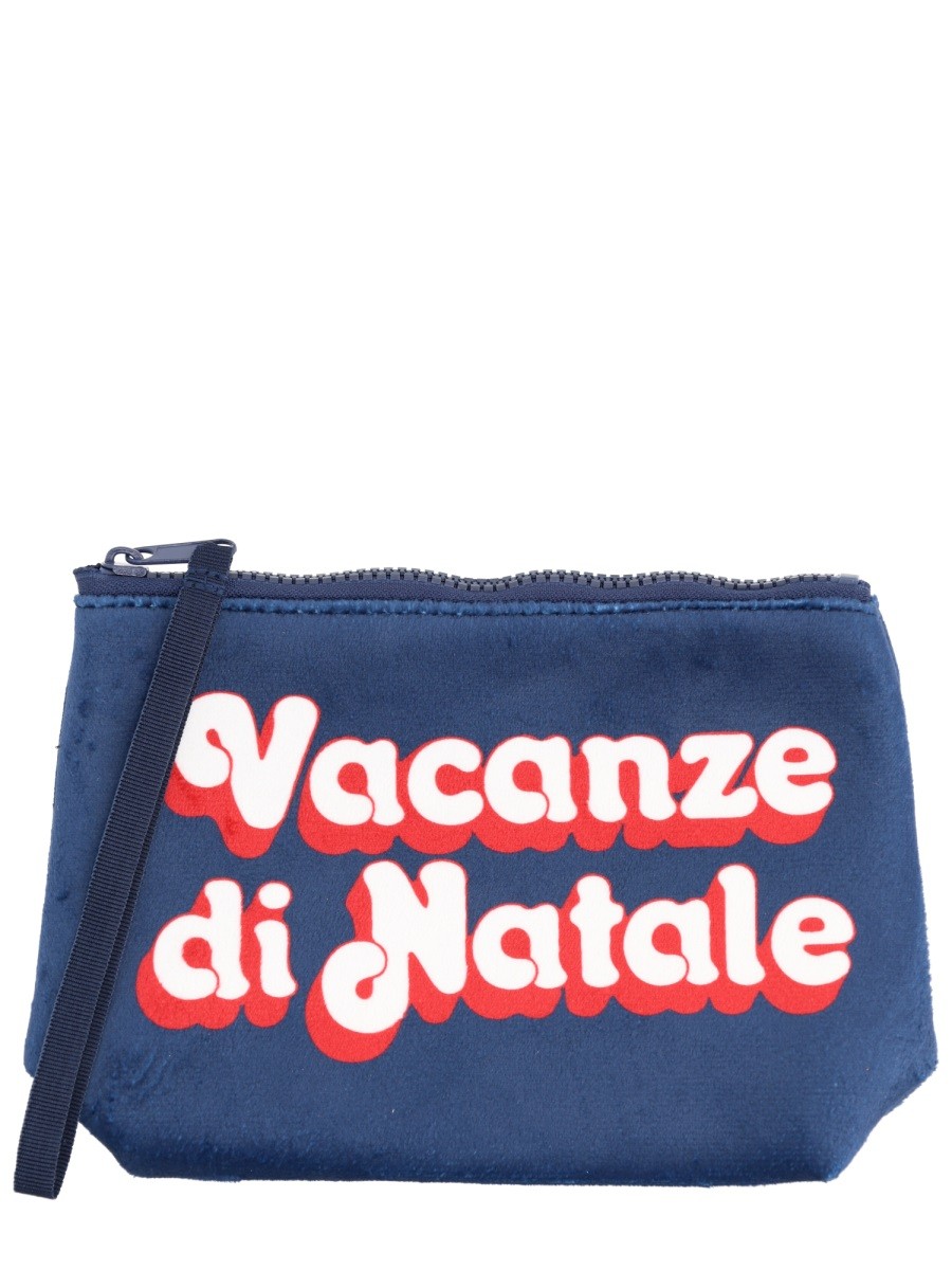 Refresh your wardrobe with the MC2 SAINT BARTH unisex CLUTCH BAG "ALINE" in Blue
