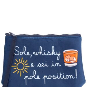 CLUTCH BAG "ALINE" : Color - Blue