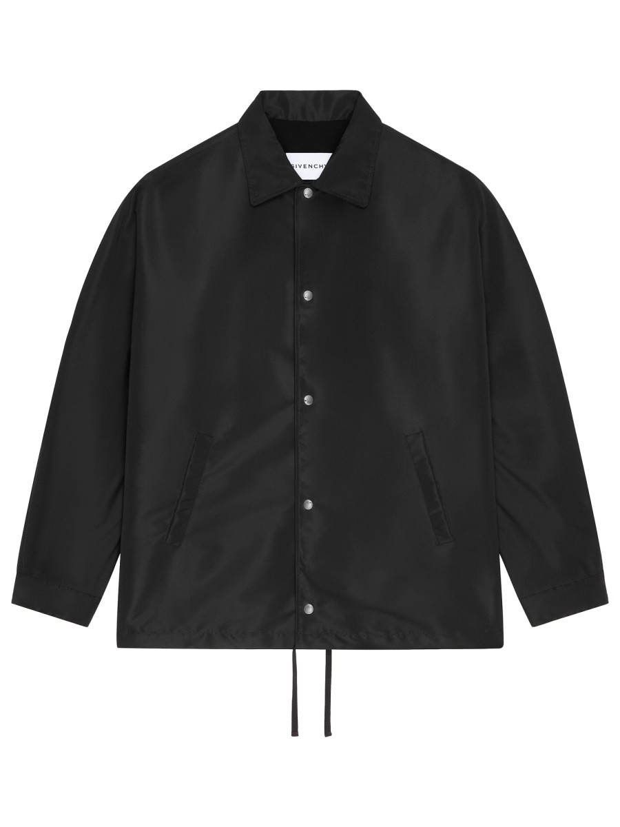 Discover the authentic Givenchy men's "COACH" JACKET in Black