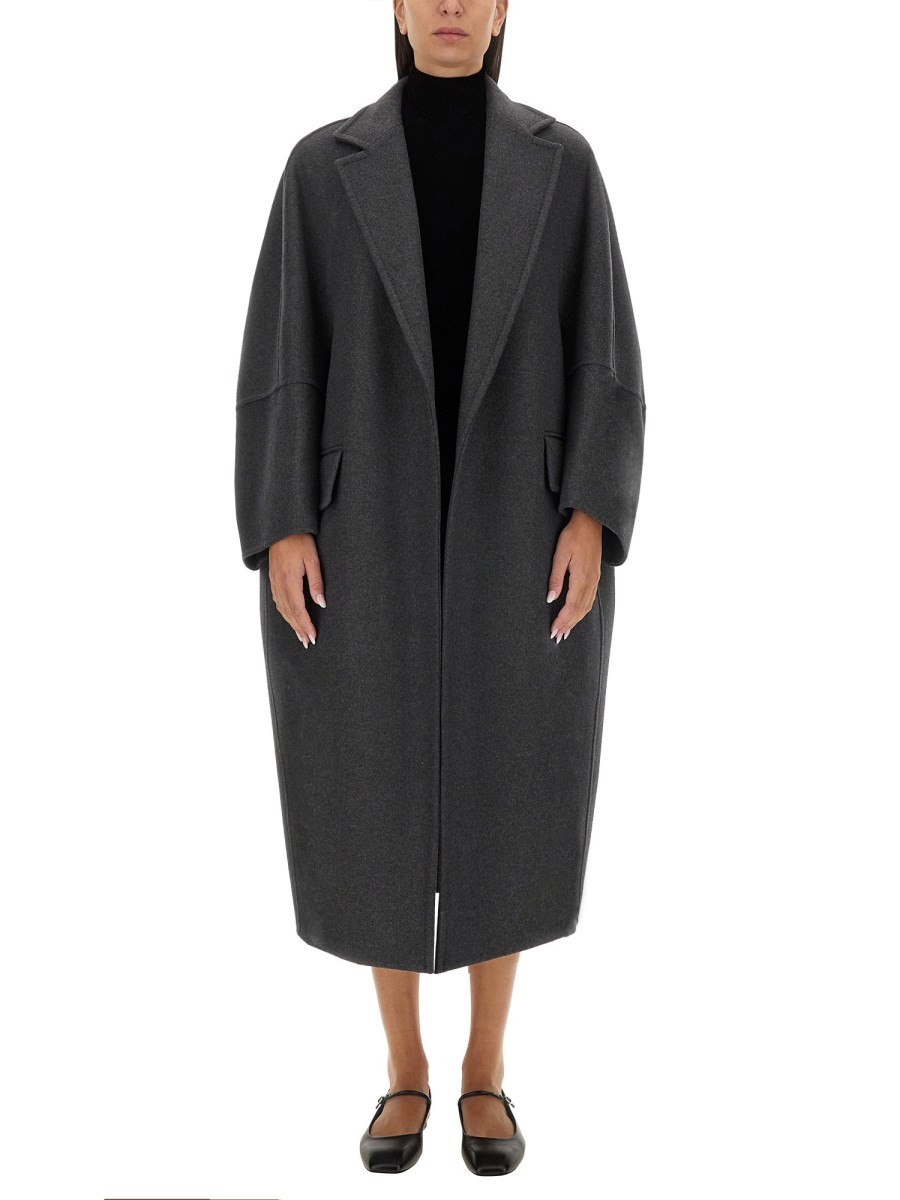 Discover the authentic Max Mara women's COAT ASBURG 12 in Grey