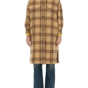 Discover the authentic Isabel Marant women's COAT "FONTIZIA" in beige