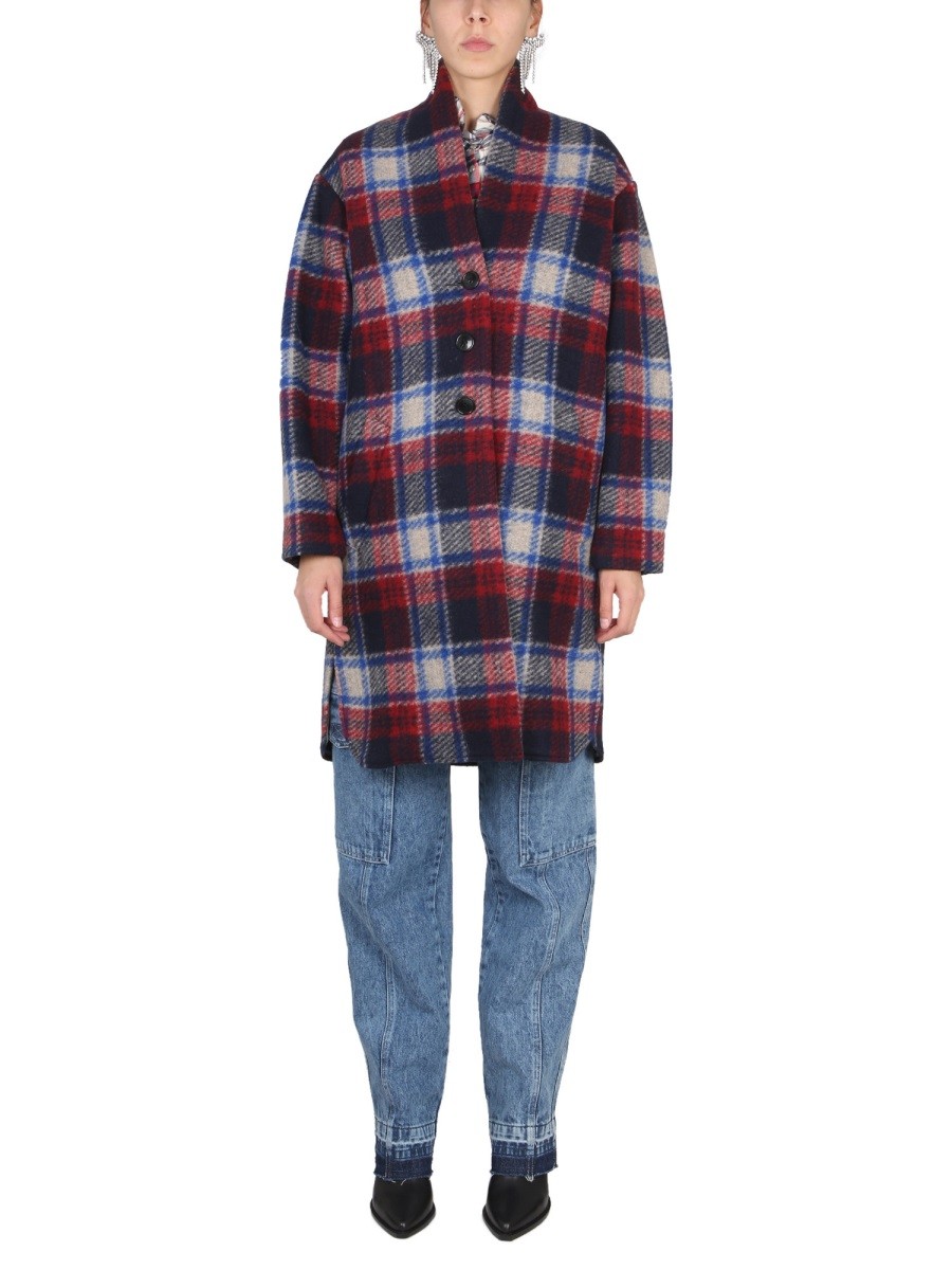 Discover the authentic MARANT ETOILE women's COAT "GABRIEL" in MULTICOLOUR