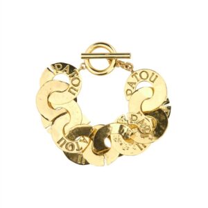 Discover the authentic PATOU women's COINS BRACELET in gold