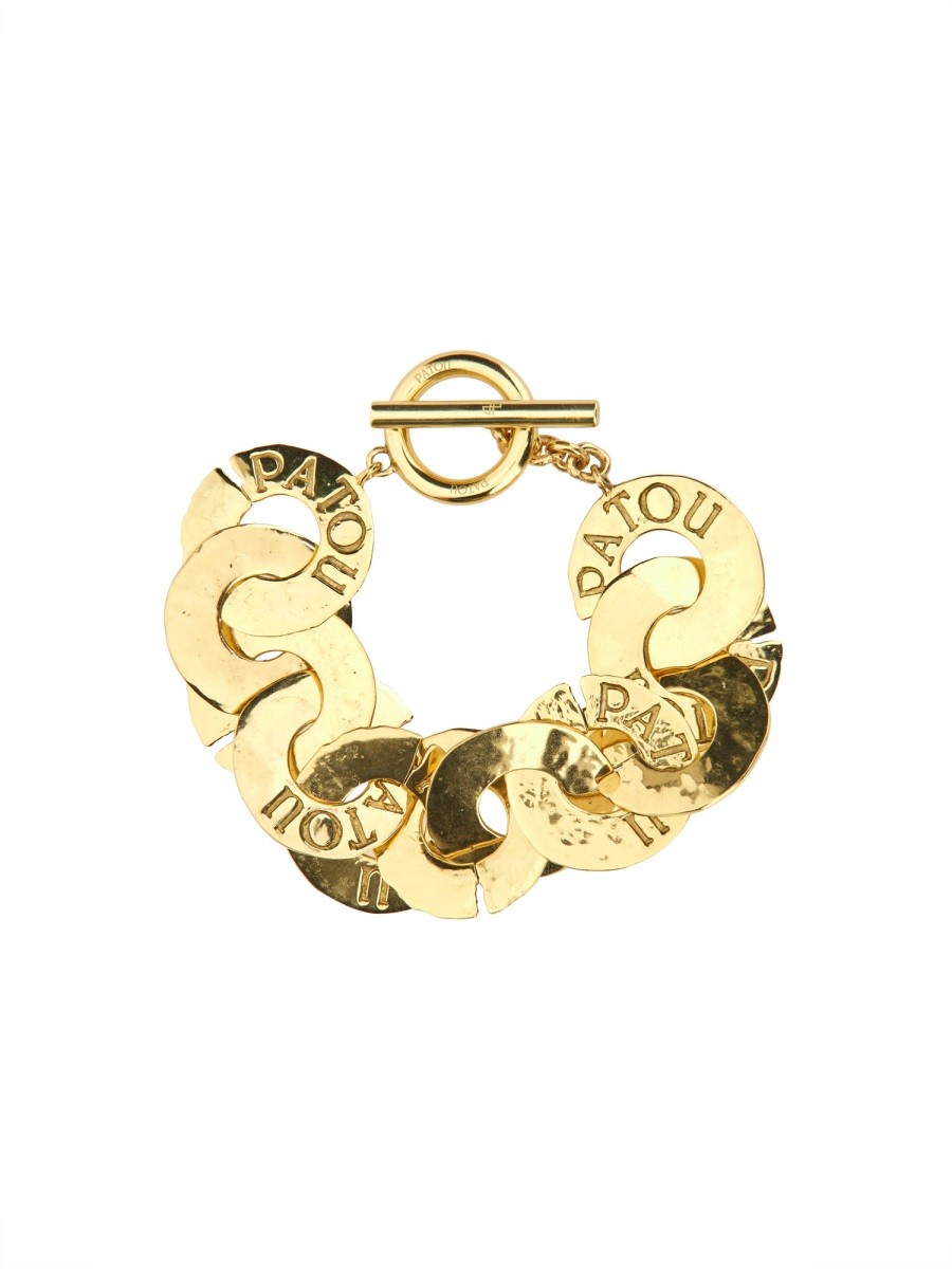 Discover the authentic PATOU women's COINS BRACELET in gold