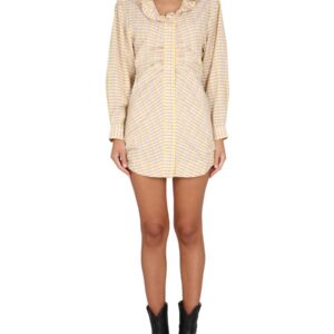 Refresh your wardrobe with the Isabel Marant women's CORAL DRESS in Yellow