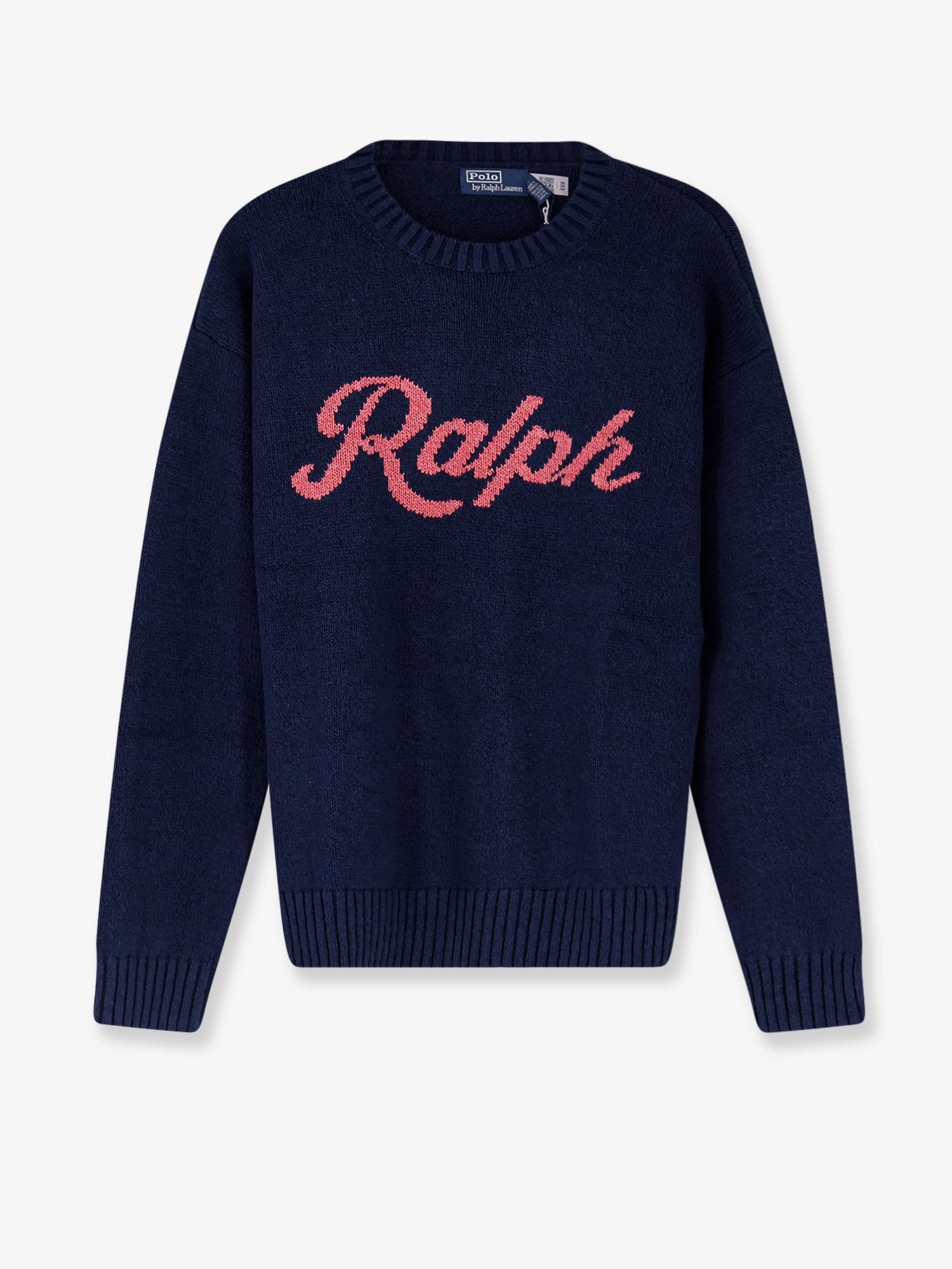 Shop the authentic Polo Ralph Lauren men's Cotton and linen blend sweatshirt in DARK COBALT COMBO