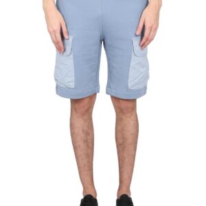 Explore the authentic PS BY PAUL SMITH men's COTTON BERMUDA SHORTS in Azure