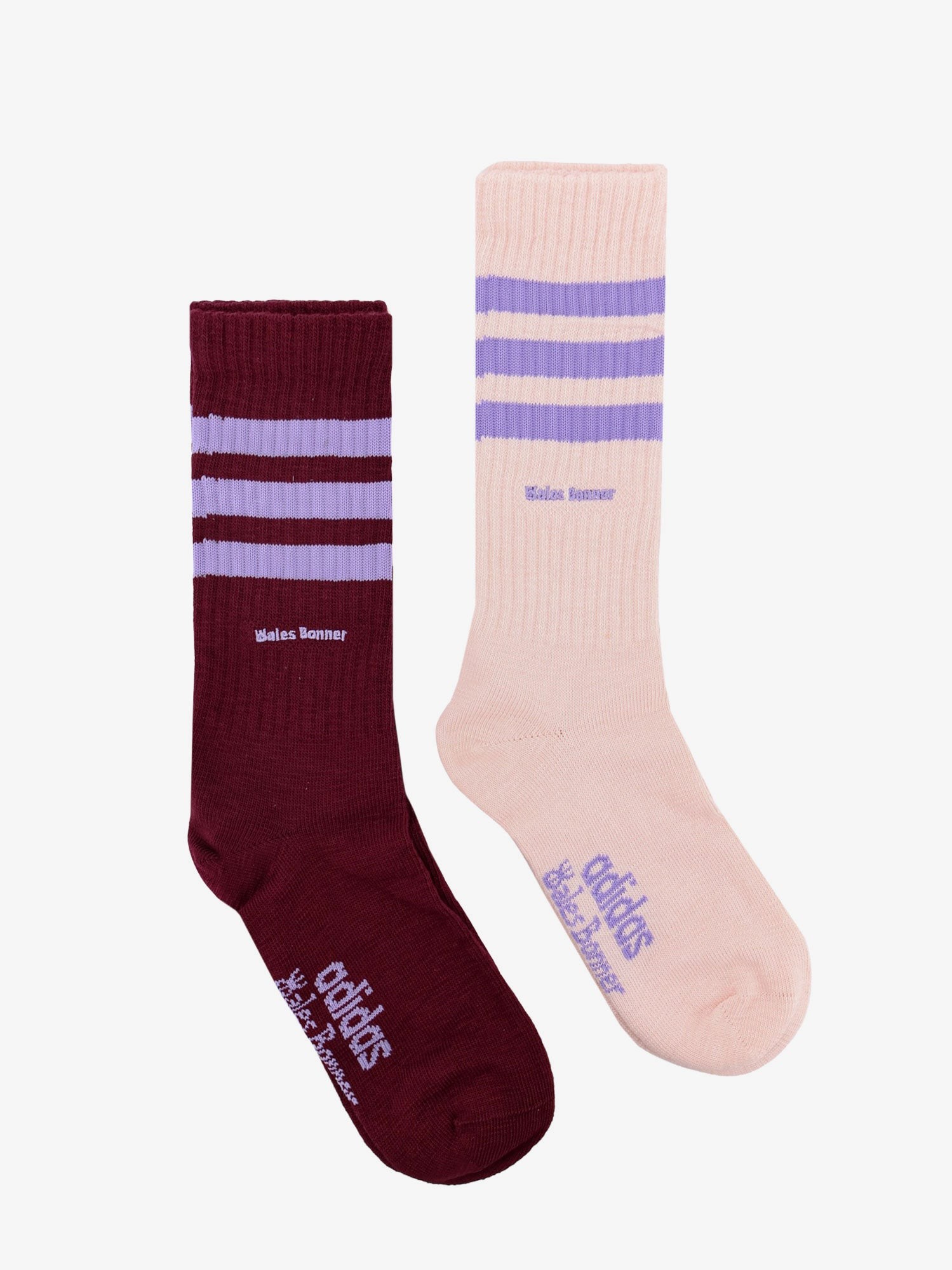 Discover the authentic ADIDAS X WALES BONNER men's Cotton blend bipack socks in Marrone