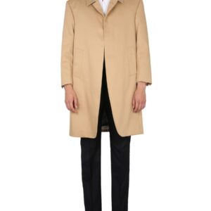Discover the authentic THOM BROWNE men's COTTON COAT in Brown