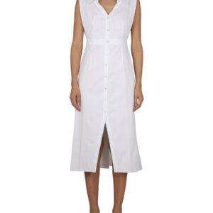 Refresh your wardrobe with the Alexander Mcqueen women's COTTON DRESS in White