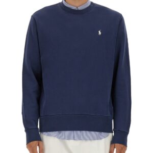 Refresh your wardrobe with the Polo Ralph Lauren men's COTTON JERSEY in Blue