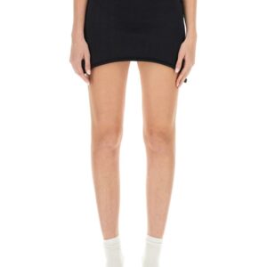 Discover the authentic Barrow women's COTTON MINI SKIRT in Black
