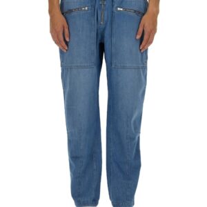 Refresh your wardrobe with the MARANT men's COTTON PANTS in DENIM