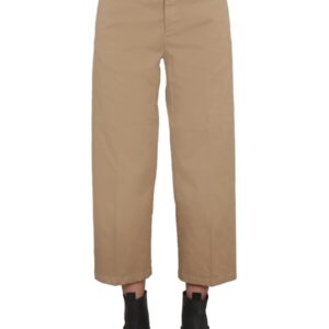 Refresh your wardrobe with the DEPARTMENT FIVE women's COTTON PANTS in beige