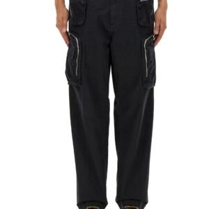 Discover the authentic Dsquared2 men's COTTON PANTS in Black