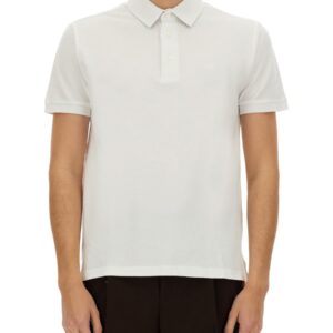 Discover the authentic Etro men's COTTON POLO in White
