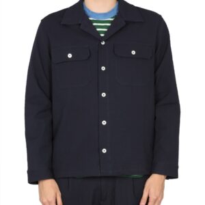 Refresh your wardrobe with the HOWLIN men's COTTON SHIRT in Blue