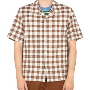 Discover the authentic HOWLIN men's COTTON SHIRT in Brown