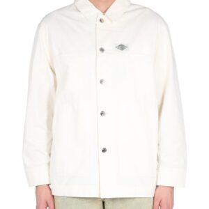 Discover the authentic ÉTUDES men's COTTON SHIRT JACKET in White