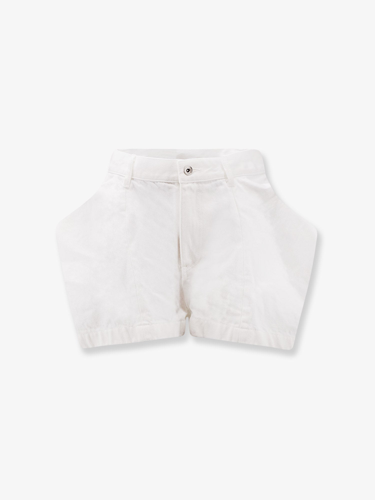 Discover the authentic SACAI women's Cotton shorts in OFF WHITE