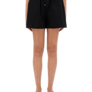 Discover the authentic MOSCHINO JEANS women's COTTON SHORTS in Black