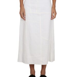 Refresh your wardrobe with the JIL SANDER women's COTTON SKIRT in White