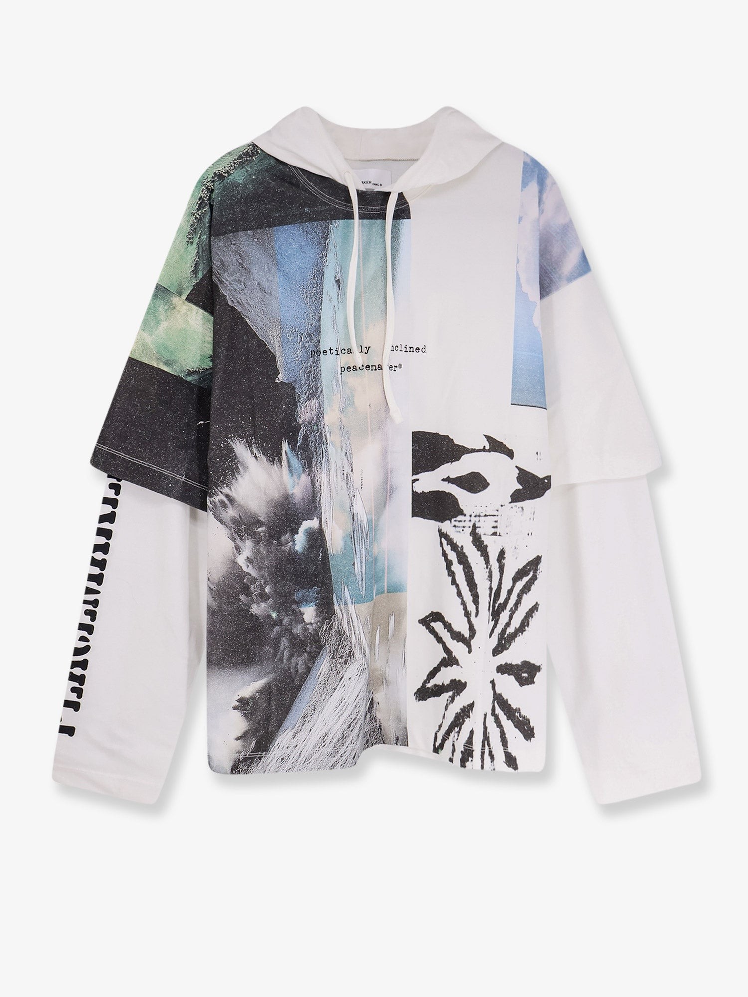 Discover the authentic OAMC PEACEMAKER men's Cotton sweatshirt in Collage
