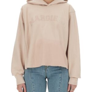 Discover the authentic Maison Margiela women's COTTON SWEATSHIRT in Pink