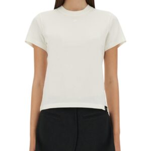 Discover the authentic COURREGES women's COTTON T-SHIRT in White