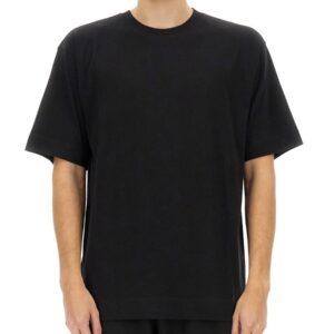 Refresh your wardrobe with the Dries Van Noten men's COTTON T-SHIRT in Black