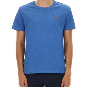Refresh your wardrobe with the Polo Ralph Lauren men's COTTON T-SHIRT in Blue