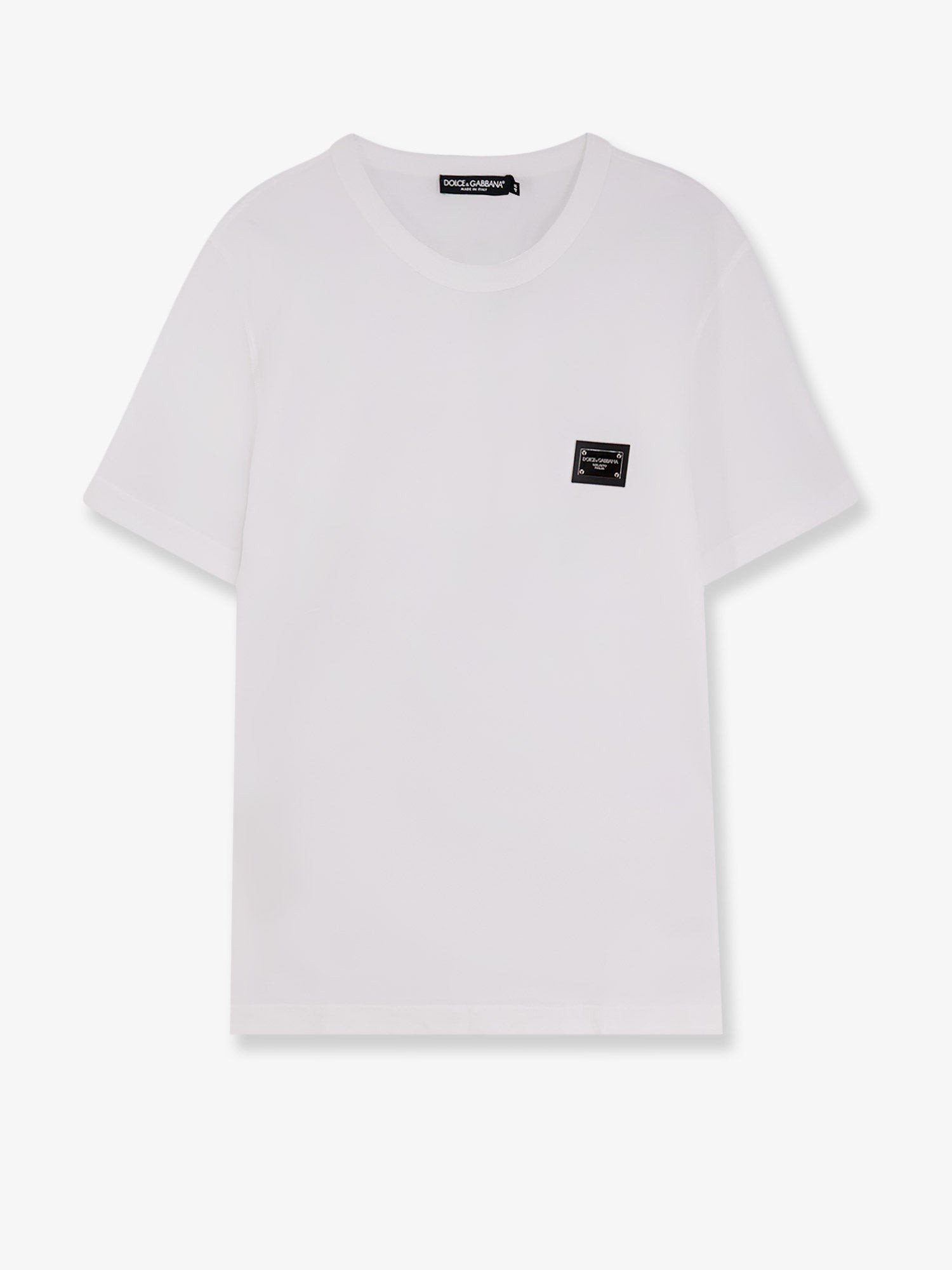 Explore the authentic Dolce & Gabbana men's Cotton t-shirt in BIANCO OTTICO