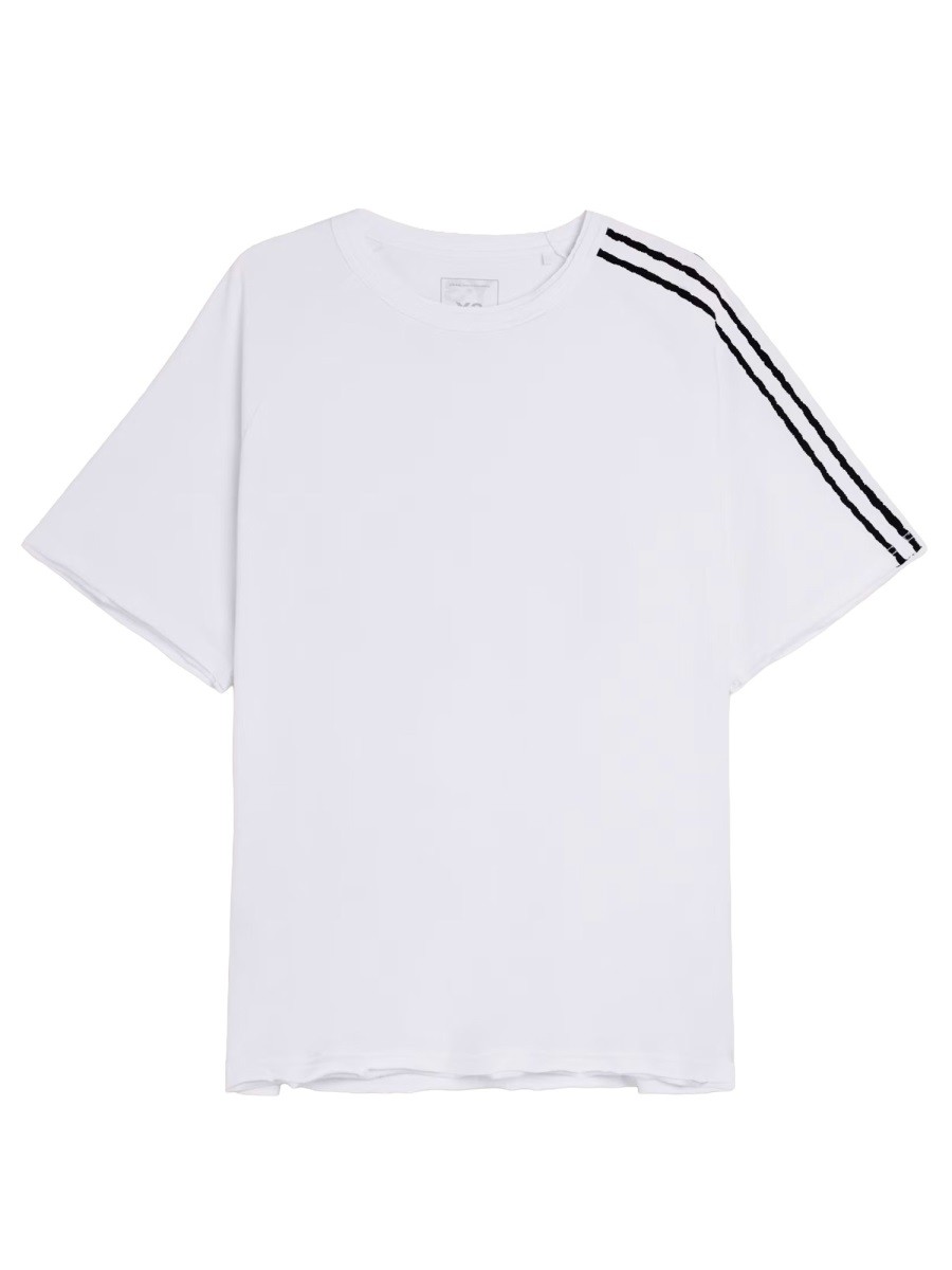 Discover the authentic Y - 3 unisex COTTON T-SHIRT in White
