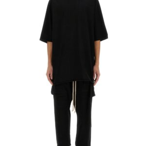 Refresh your wardrobe with the RICK OWENS DRKSHDW men's COTTON T-SHIRT in Black