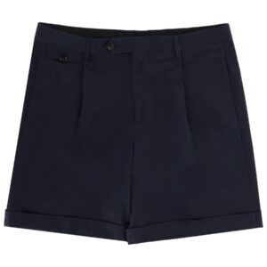 Refresh your wardrobe with the Lardini men's COTTON TAILORED SHORTS in Blue