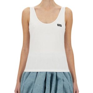 Explore the authentic ROTATE BIRGER CHRISTENSEN women's COTTON TOPS. in White